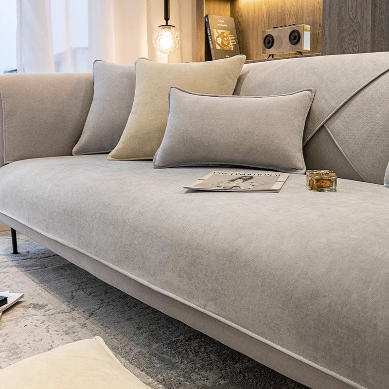 Torvik | Chenille Anti-Slip Sofa Cover