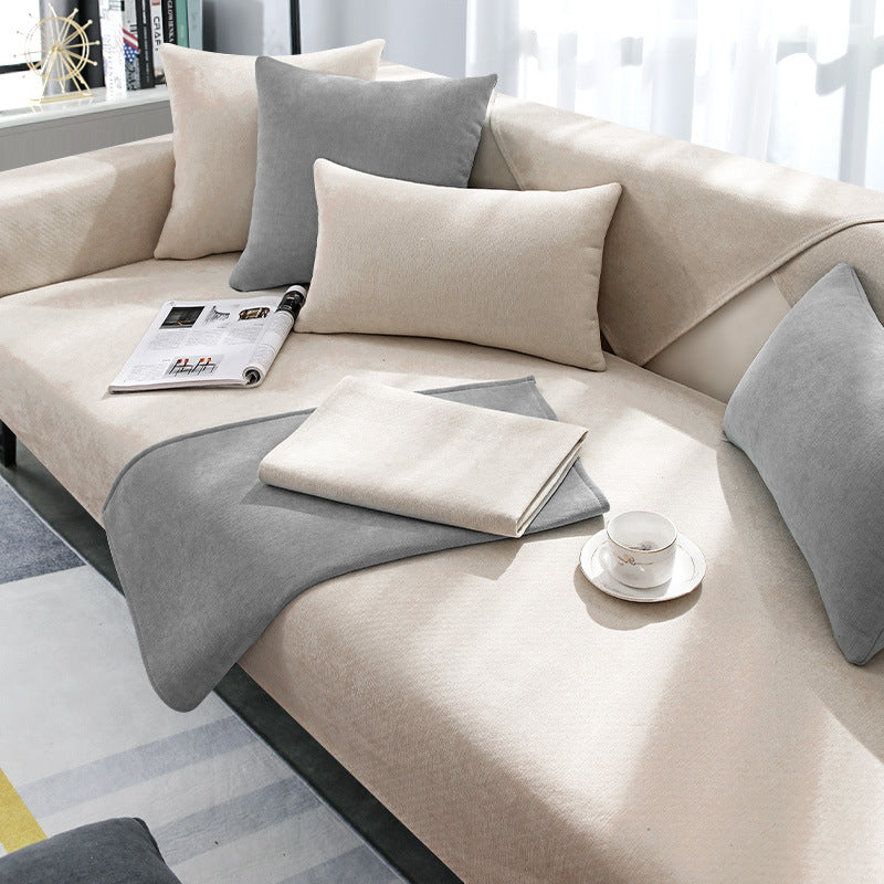 Torvik | Chenille Anti-Slip Sofa Cover