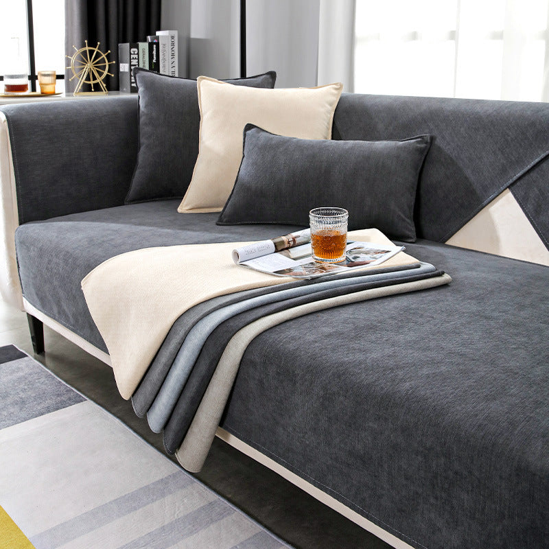 Torvik | Chenille Anti-Slip Sofa Cover