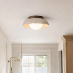 Travertine Bowl LED Ceiling Light