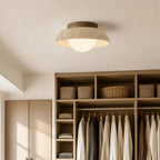 Travertine Bowl LED Ceiling Light