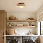 Travertine Bowl LED Ceiling Light