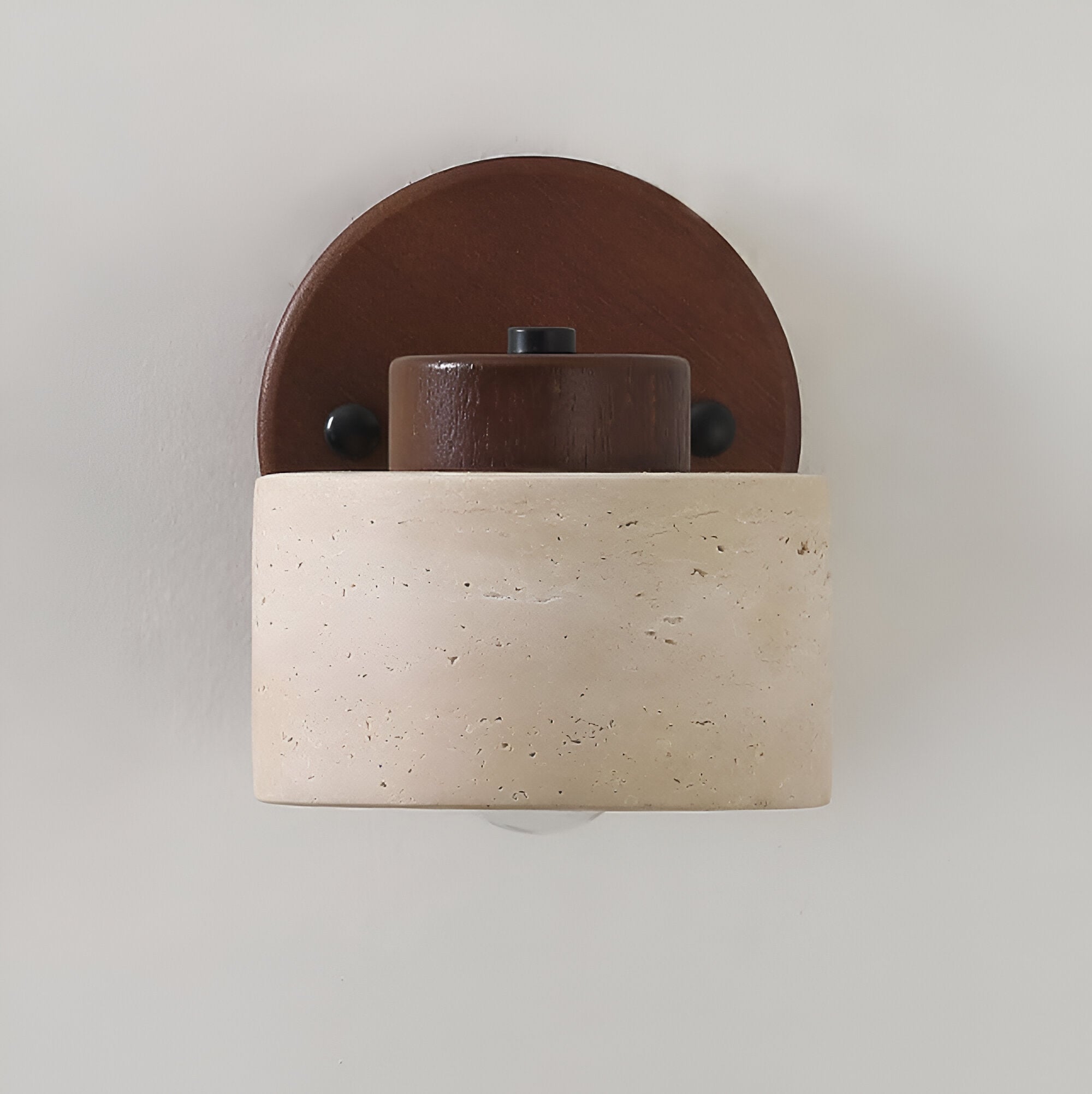 Travertine LED Wall Light Adjustable