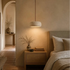Travertine Round Pendant Light