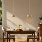 Travertine Round Pendant Light