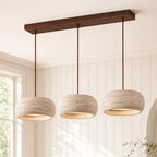 Travertine Round Pendant Light