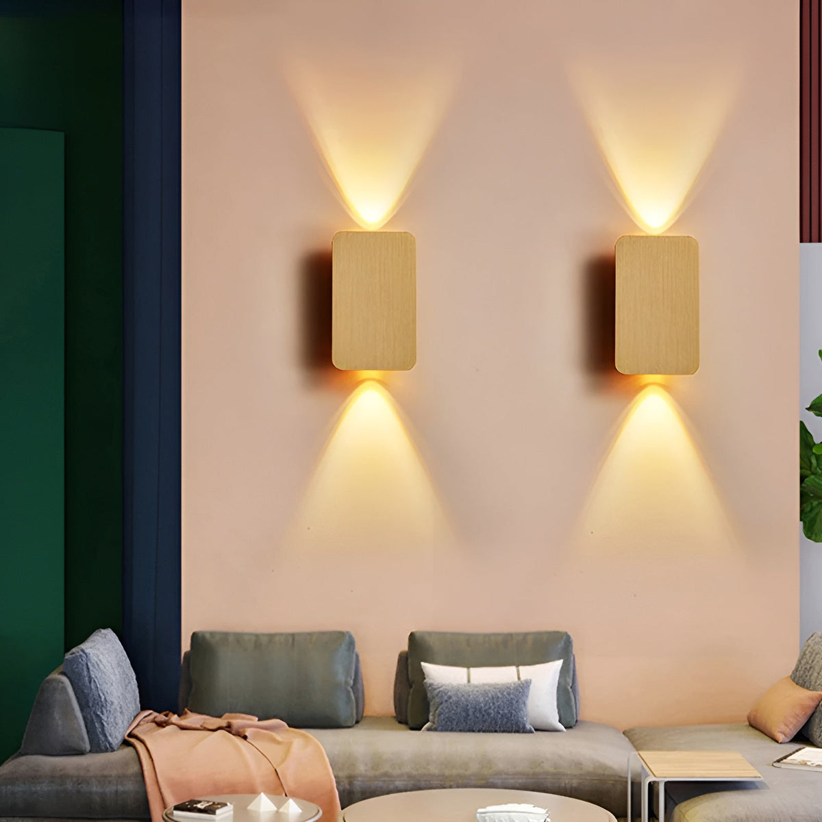 Up Down Wall Light Aluminum LED Sconce