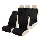 Car Seat Cover Set with Textured Surface