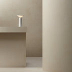 Cordless Rechargeable LED Table Lamp Tilting Cone Head Dimmable