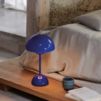 Cordless Rechargeable Mushroom LED Table Lamp