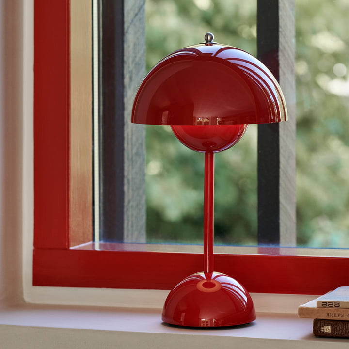 Cordless Rechargeable Mushroom LED Table Lamp