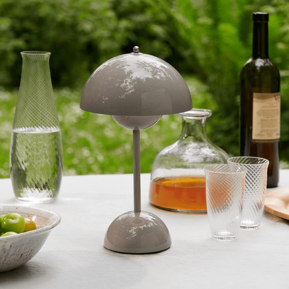 Cordless Rechargeable Mushroom LED Table Lamp