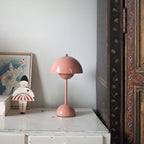 Cordless Rechargeable Mushroom LED Table Lamp