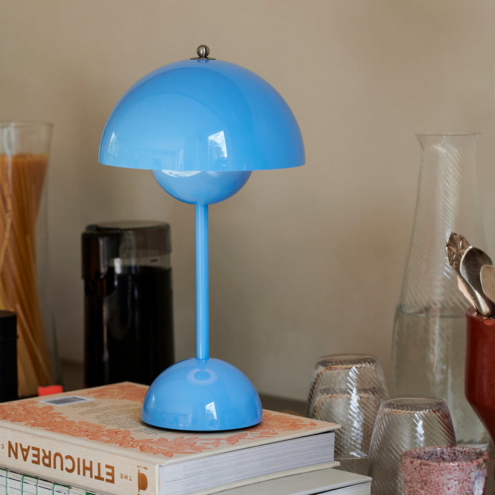 Cordless Rechargeable Mushroom LED Table Lamp