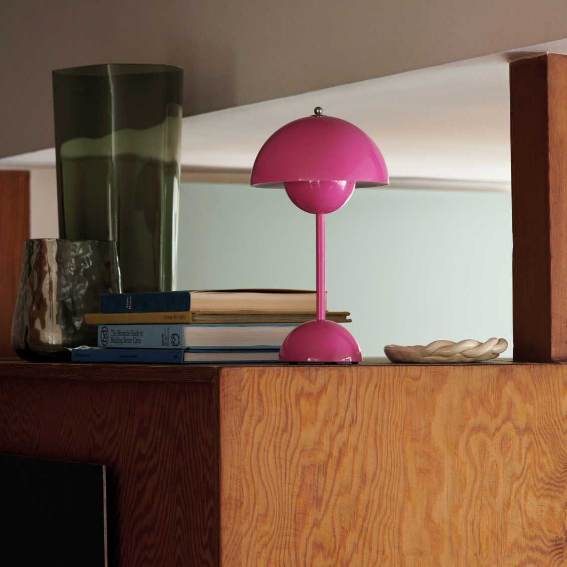 Cordless Rechargeable Mushroom LED Table Lamp