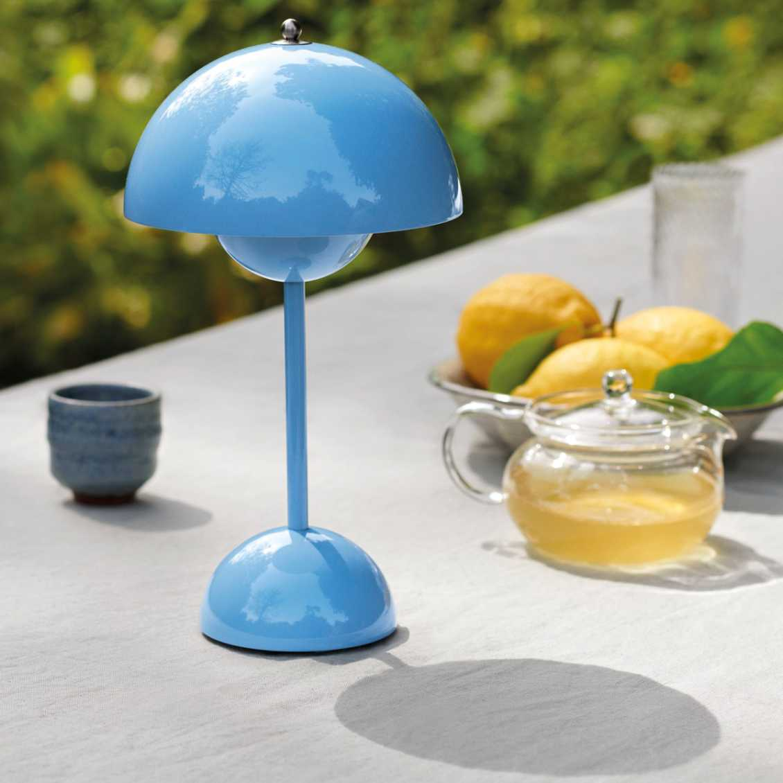 Cordless Rechargeable Mushroom LED Table Lamp
