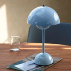 Cordless Rechargeable Mushroom LED Table Lamp
