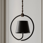 Cordless Rechargeable Ring LED Pendant Light