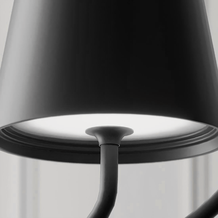 Cordless Rechargeable Ring LED Pendant Light