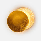 Eclipse Overlapping Double Disc Adjustable LED Wall Sconce