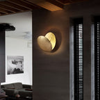 Eclipse Overlapping Double Disc Adjustable LED Wall Sconce