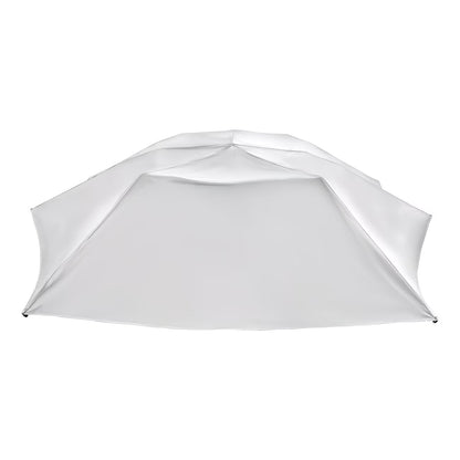 Foldable Car Canopy with Multi-Faceted Cover