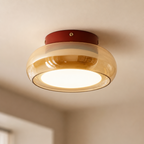 Glass LED Flush Mount Ceiling Light