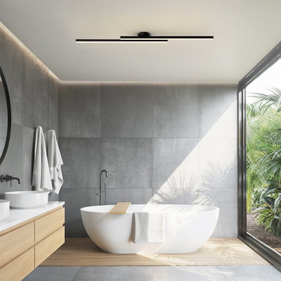 Linear LED Flush Mount Ceiling Light