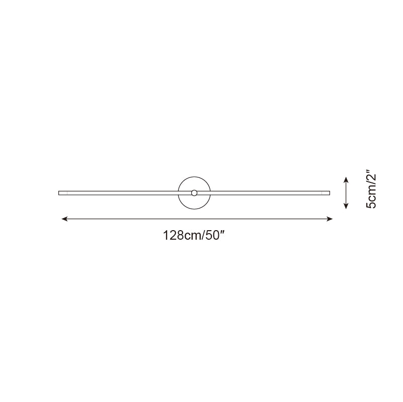Linear LED Wall Sconce Modern Minimalist Bar Light