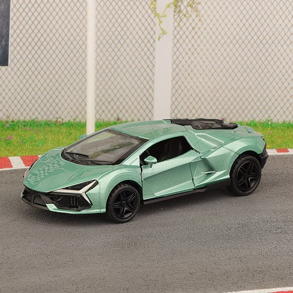 Miniature Model Car with Opening Scissor Doors