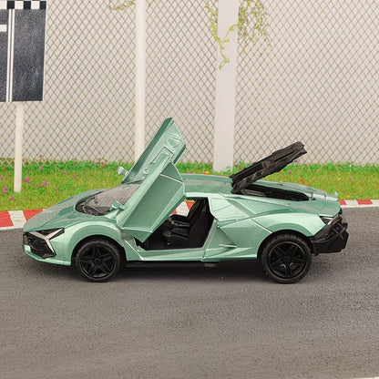 Miniature Model Car with Opening Scissor Doors