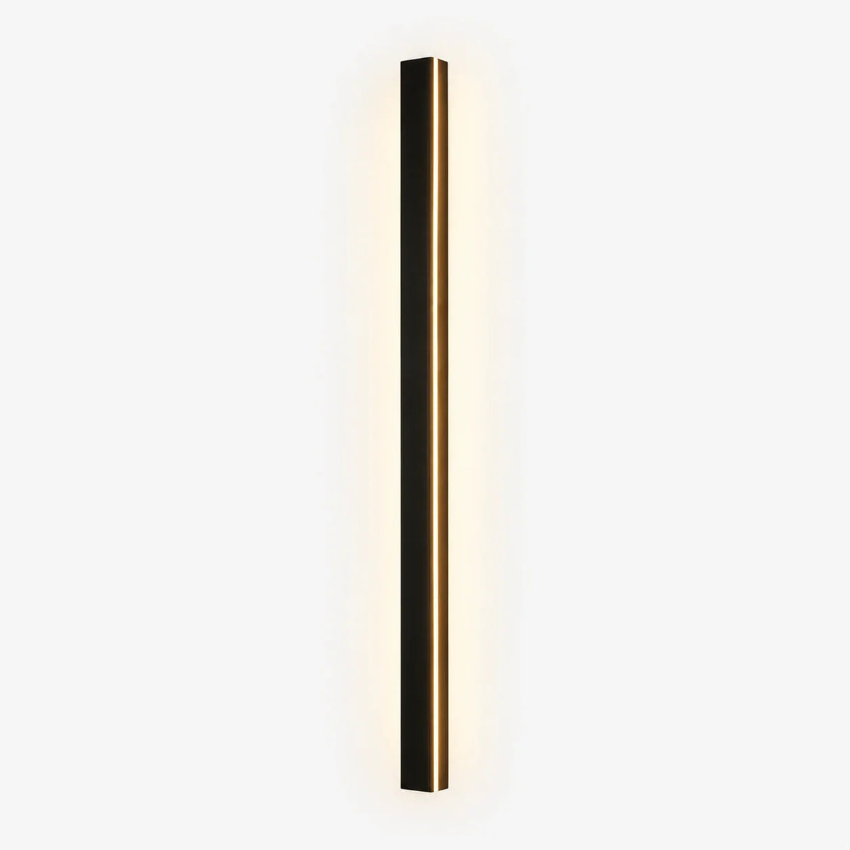 Minimalist Black Linear Outdoor Waterproof LED Wall Light