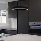 Modern Halo Ring Minimalist Dimmable LED Pendant Light