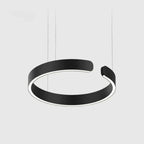 Modern Halo Ring Minimalist Dimmable LED Pendant Light
