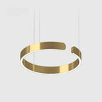 Modern Halo Ring Minimalist Dimmable LED Pendant Light