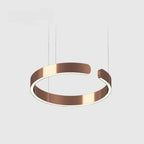 Modern Halo Ring Minimalist Dimmable LED Pendant Light