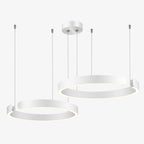 Modern Halo Ring Minimalist Dimmable LED Pendant Light