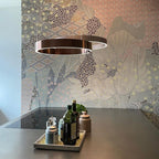 Modern Halo Ring Minimalist Dimmable LED Pendant Light