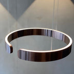 Modern Halo Ring Minimalist Dimmable LED Pendant Light