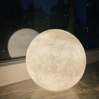 Moon Lamp LED Floor and Table Lamp 3-Color Switchable