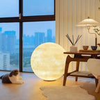 Moon Lamp LED Floor and Table Lamp 3-Color Switchable