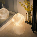 Moon Lamp LED Floor and Table Lamp 3-Color Switchable