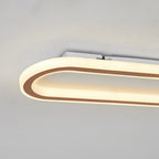 Oval LED Flush Mount Minimalist Ceiling Light