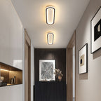 Oval LED Flush Mount Minimalist Ceiling Light