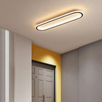 Oval LED Flush Mount Minimalist Ceiling Light
