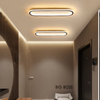 Oval LED Flush Mount Minimalist Ceiling Light