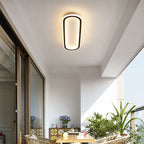 Oval LED Flush Mount Minimalist Ceiling Light