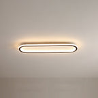Oval LED Flush Mount Minimalist Ceiling Light