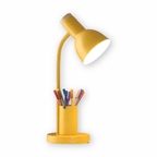 Pen Holder and Phone Stand Flexible Arm Desk Lamp