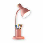 Pen Holder and Phone Stand Flexible Arm Desk Lamp